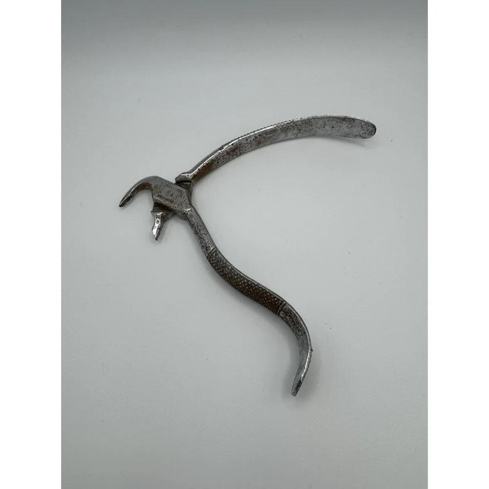 Vintage Clev-Dent Dental 5A Dentist Tool Precision Pliers Stainless Henahan